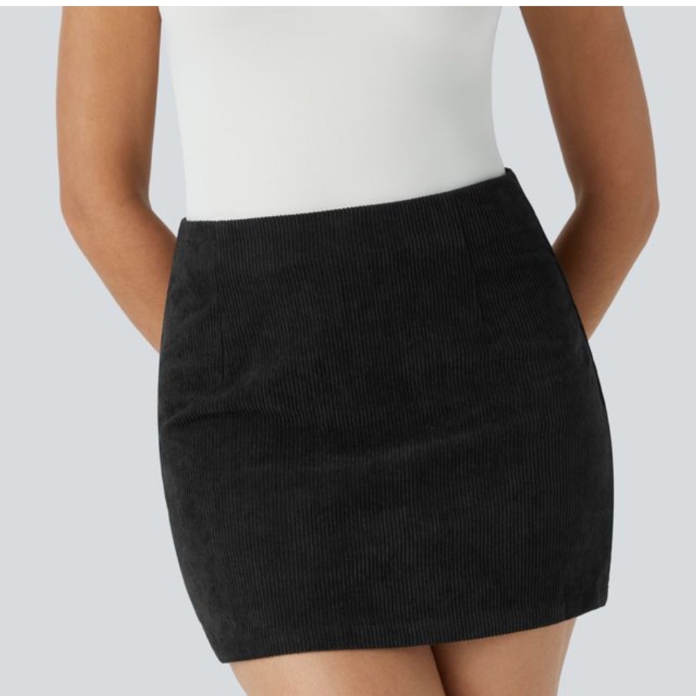 NWT Black Halara Skirt